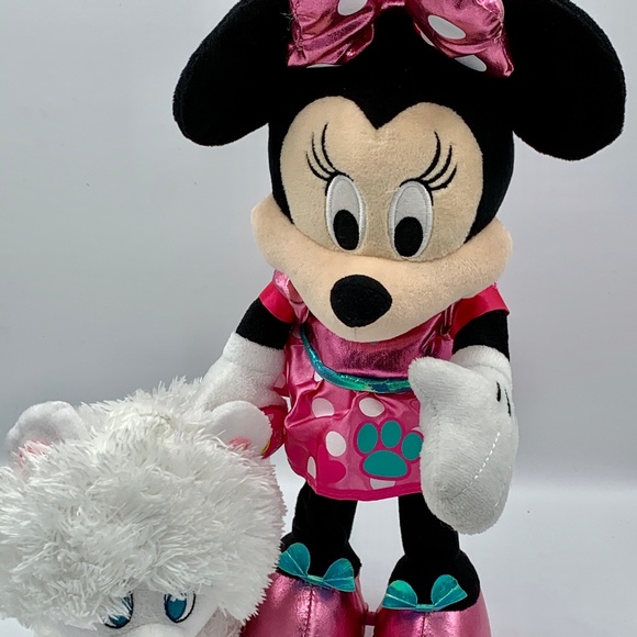 minnie mouse walking dog toy